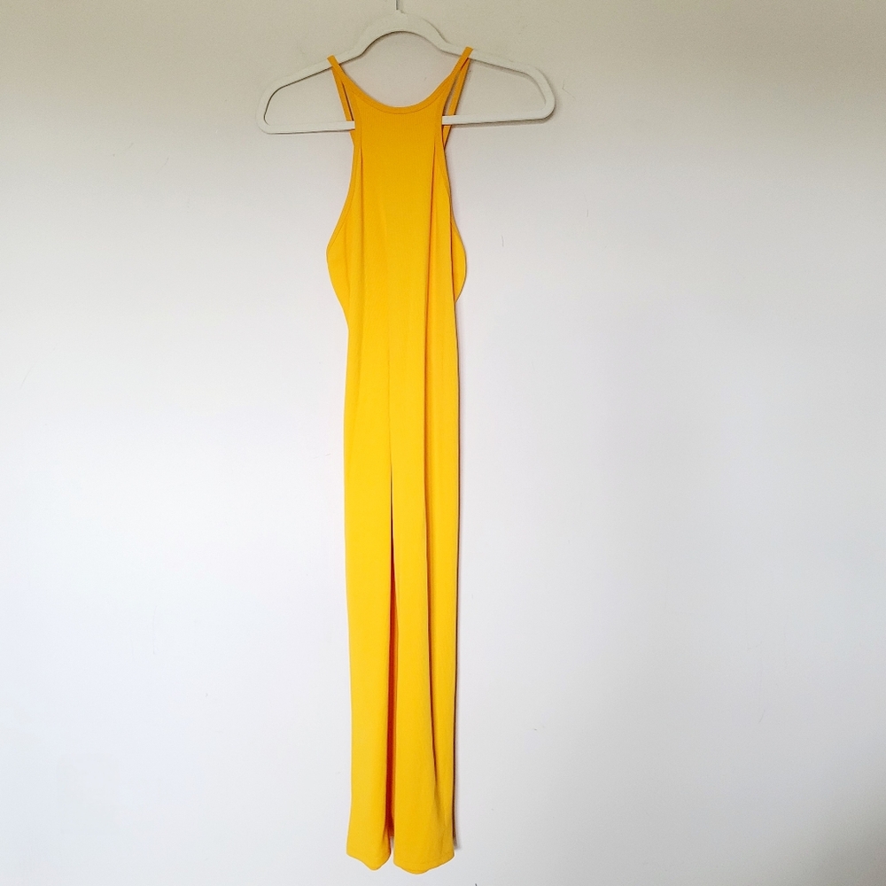 Zara Yellow Midi Dress - Picture 4 of 8